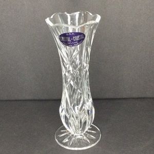 DePlomb Crystal vase